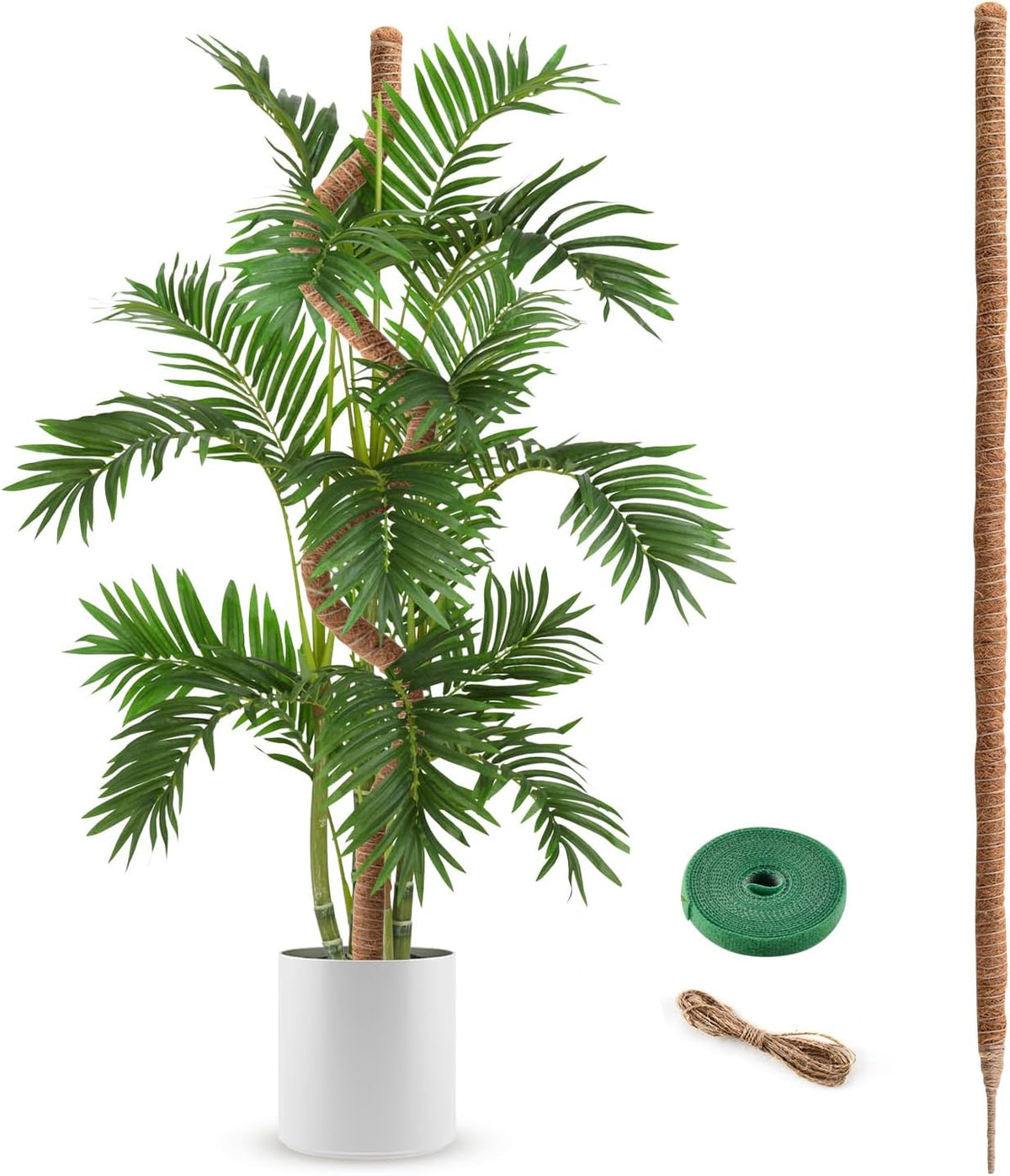 2 Pack Moss Pole 63 Inch Monstera Plant Sticks Support Tall Long Stakes