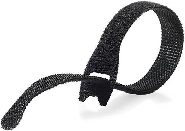 ONE-WRAP Ties, 23in x 7/8in, Black, 3 Pack