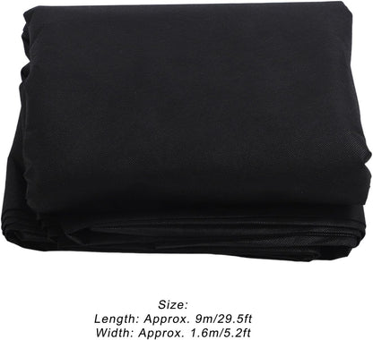 Plant Covers Freeze Protection, Frost Cloth Plant Freeze Protection Roll Floating Row Cover Frost Blanket Frost Cloth(Black)