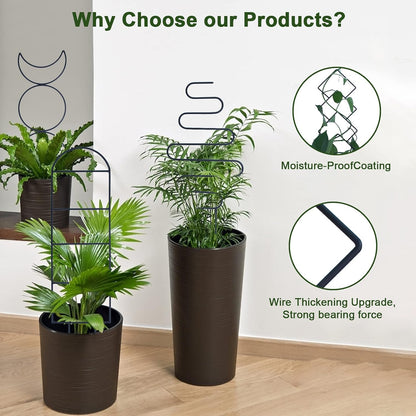 16inch Small Indoor Plant Trellis for Climbing Plants Outdoor