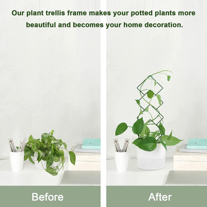 16inch Small Indoor Plant Trellis for Climbing Plants Outdoor