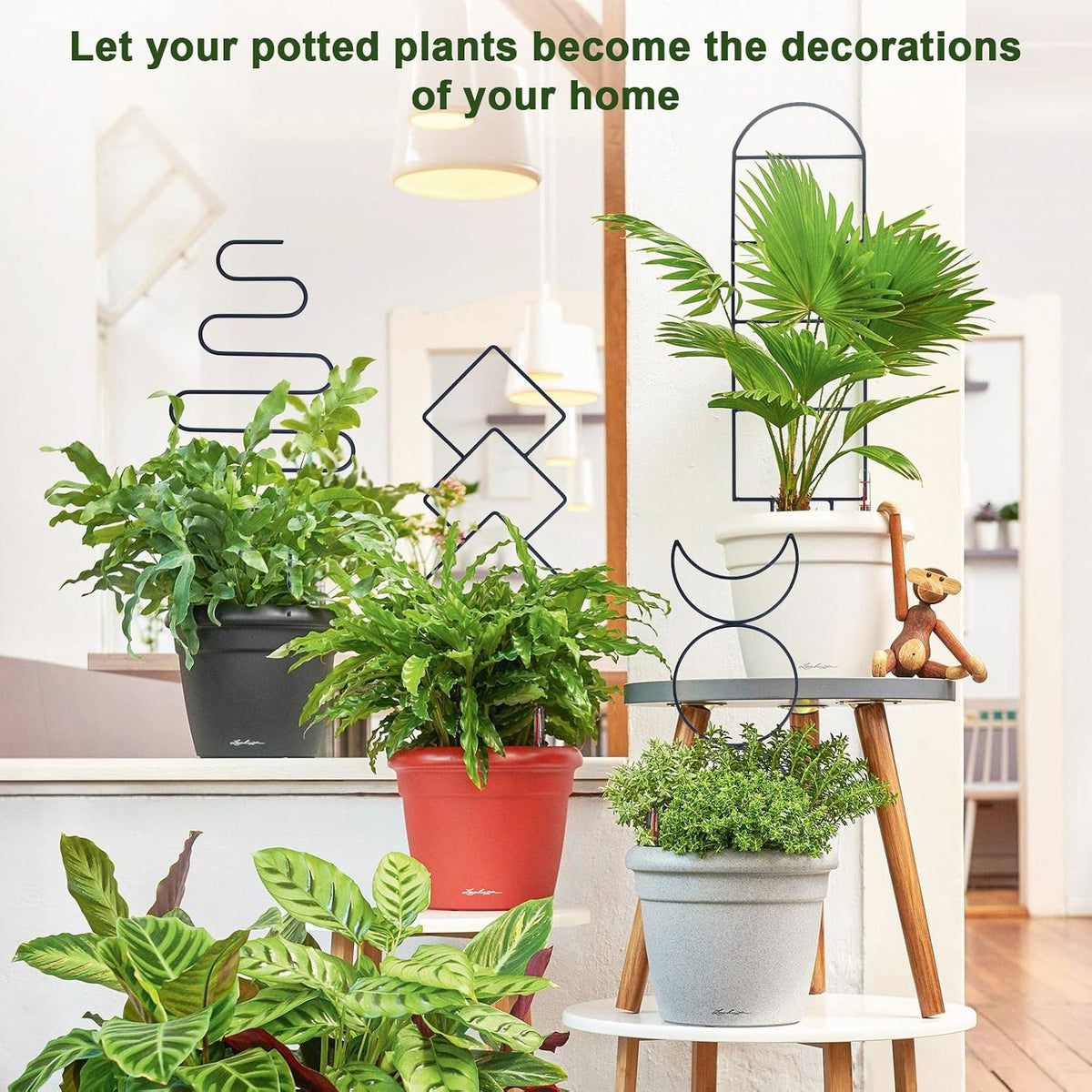 16inch Small Indoor Plant Trellis for Climbing Plants Outdoor