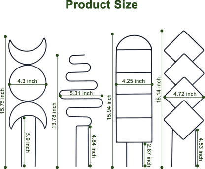 16inch Small Indoor Plant Trellis for Climbing Plants Outdoor
