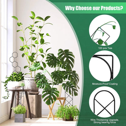 16inch Small Indoor Plant Trellis for Climbing Plants Outdoor