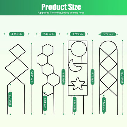 16inch Small Indoor Plant Trellis for Climbing Plants Outdoor