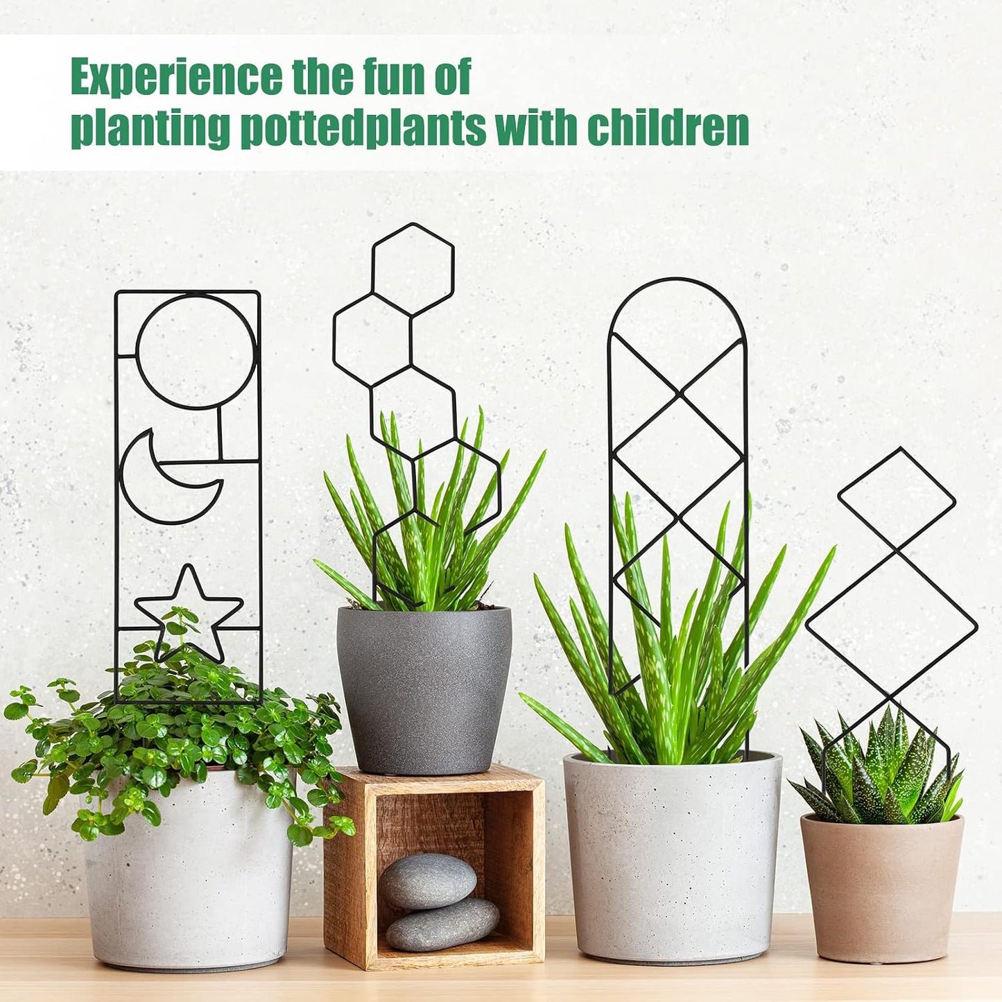 16inch Small Indoor Plant Trellis for Climbing Plants Outdoor