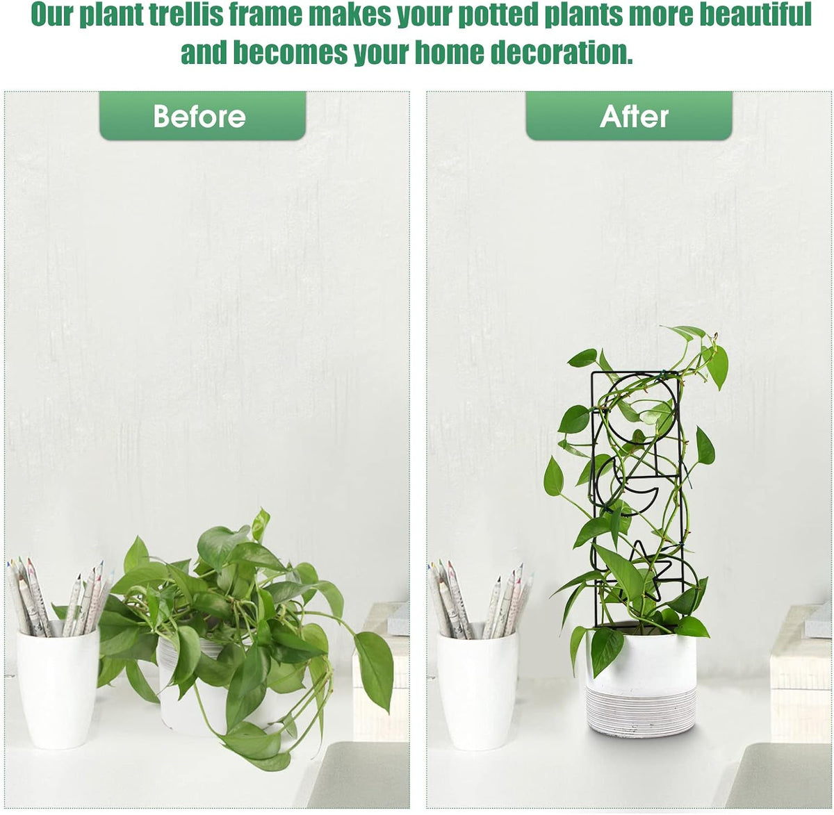 16inch Small Indoor Plant Trellis for Climbing Plants Outdoor