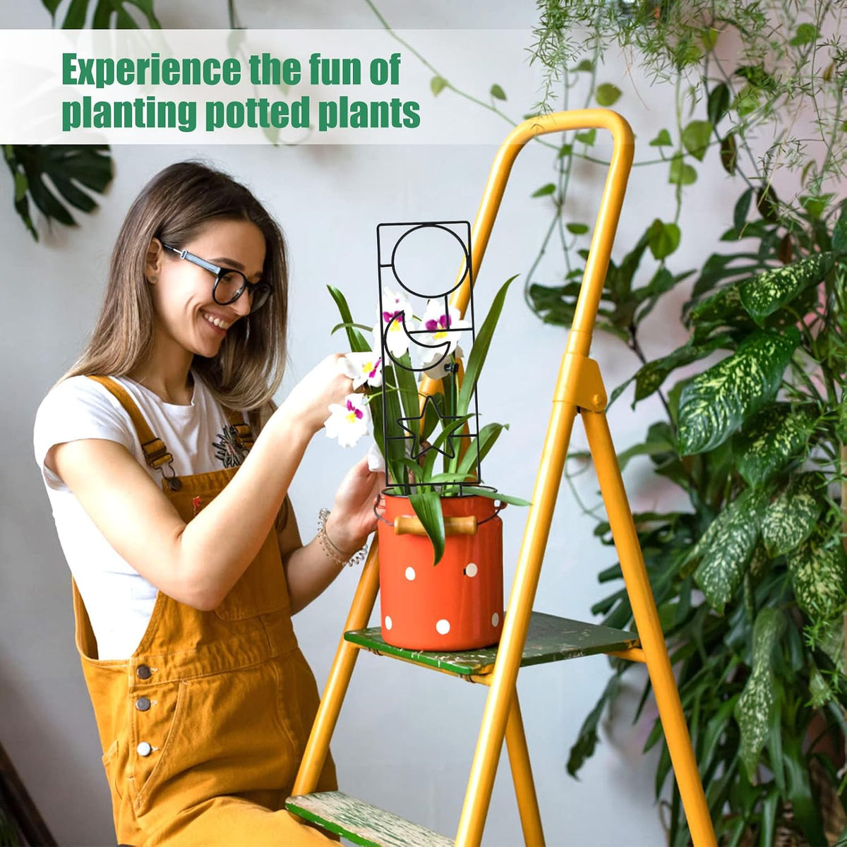 16inch Small Indoor Plant Trellis for Climbing Plants Outdoor