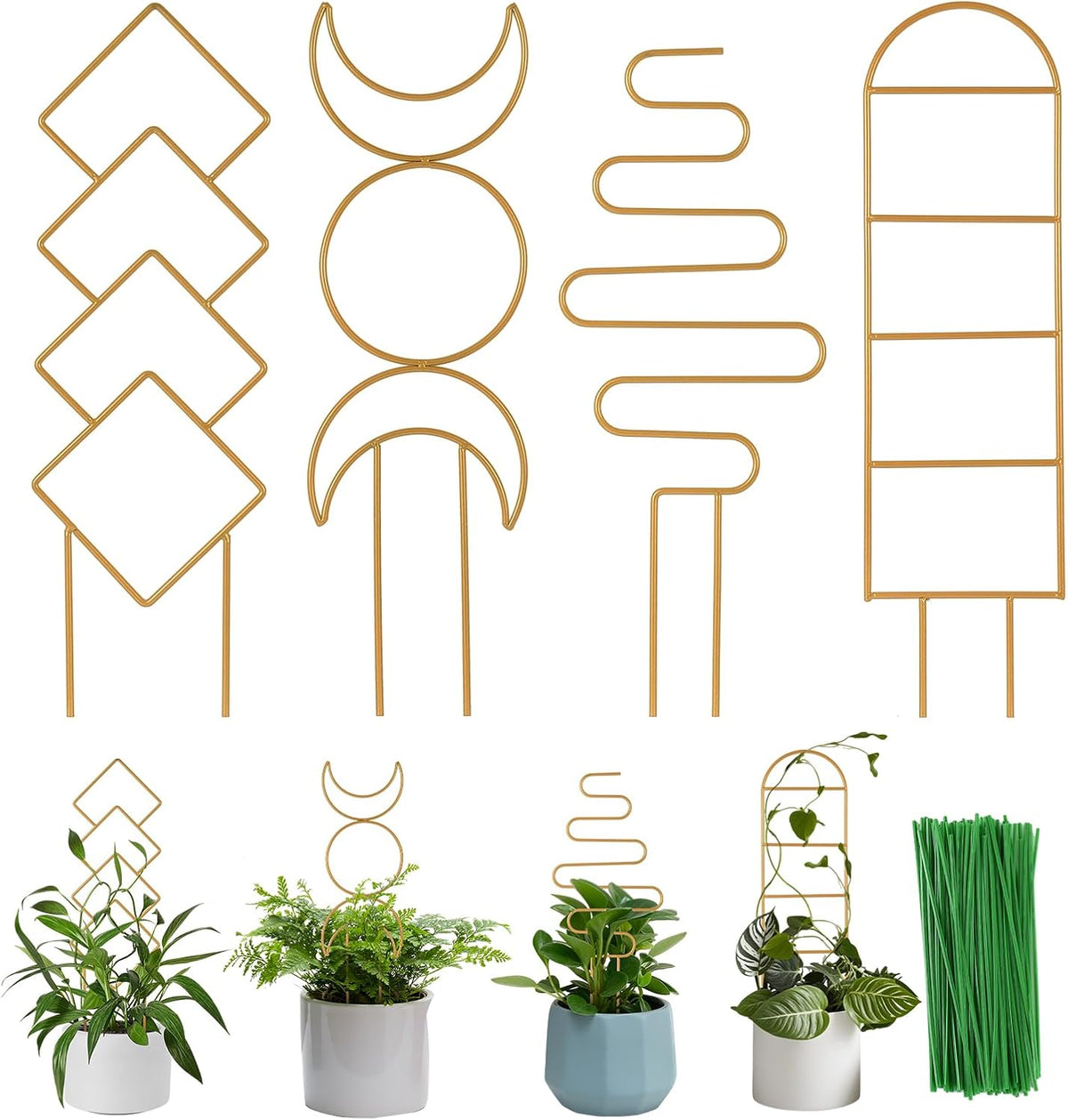 16inch Small Indoor Plant Trellis for Climbing Plants Outdoor