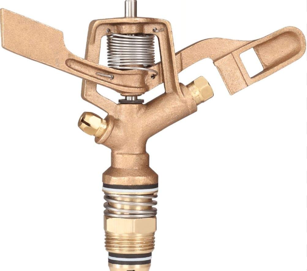 RK-32 3/4" Economy Impact Sprinkler with Nozzles, 11/64" x 1/8", Brass