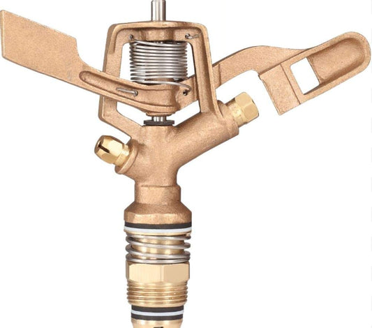 RK-32 3/4" Economy Impact Sprinkler with Nozzles, 11/64" x 1/8", Brass