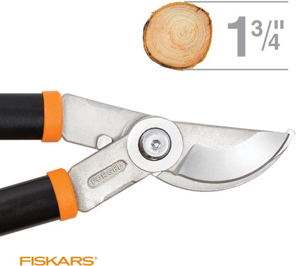 28" Forged Bypass Loppers, Tree Branch Cutter, 1.75" Cut Capacity