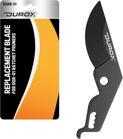 Ratchet Pruning Shears, Garden Shears with 3X Cutting Power. Effort-Saving Heavy-Duty Anvil Pruners. Replaceable Blade Cutting Blade Design. Ideal Secateurs for Precise Trimming, Model DGR-01