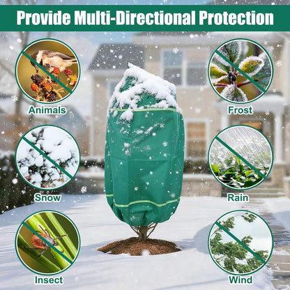 Plant Covers Freeze Protection for Winter, 78x94" Frost Blankets