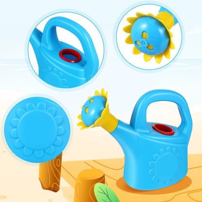 Toddler Watering Can, 2PCS Plastic Chicken Watering Cans, Garden Flower Water Pot for Spring Summer Outdoor, Bath, Beach Sand, for Home School Playhouse Fun (Random Color)