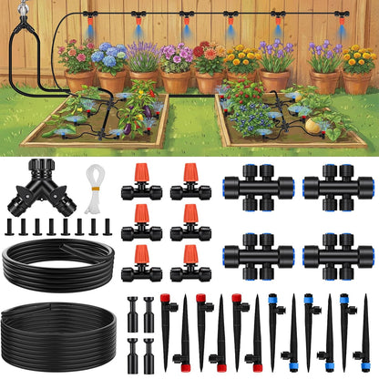 160FT Quick-Connect Drip Irrigation System