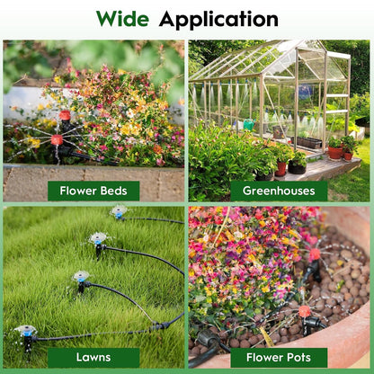 160FT Quick-Connect Drip Irrigation System