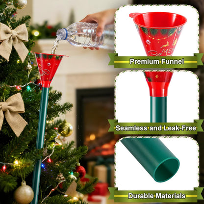 39.3 Inch Christmas Tree Watering Funnel,Christmas Tree Watering System Device,Long Tree Watering Funnel Spout for Indoor Outdoor Xmas Tree