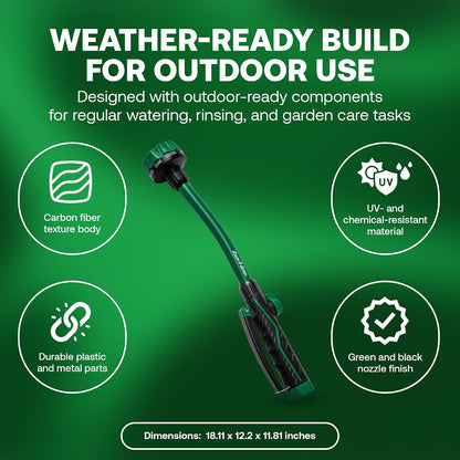 TRNZL8PWAND16 Watering Wand Garden Hose Nozzle, 16 Inch