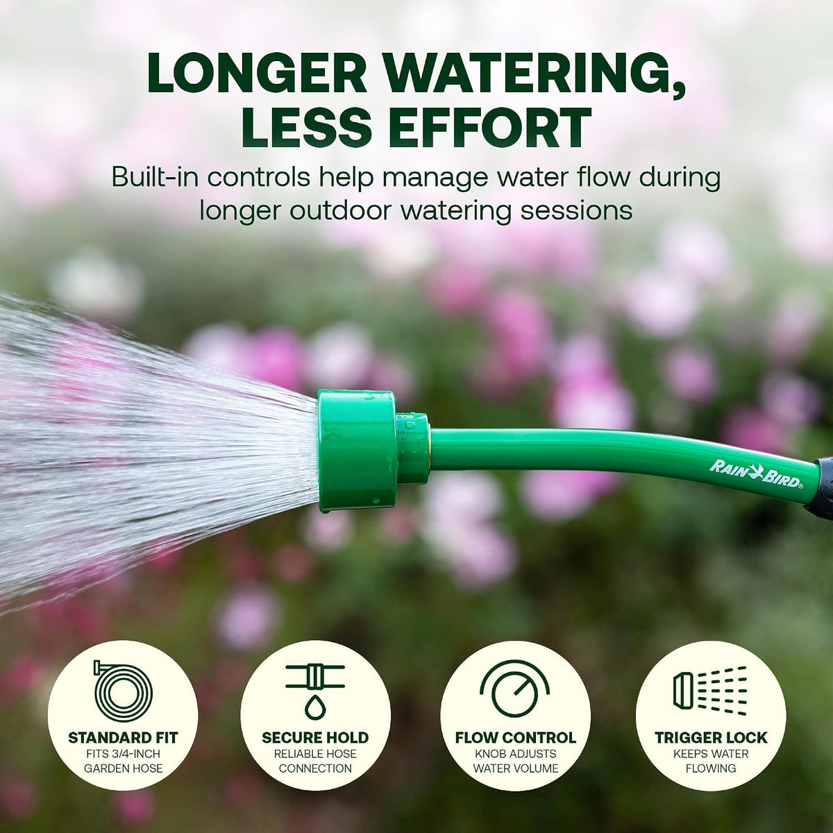 TRNZL8PWAND16 Watering Wand Garden Hose Nozzle, 16 Inch