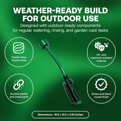 TRNZL8PWAND16 Watering Wand Garden Hose Nozzle, 16 Inch
