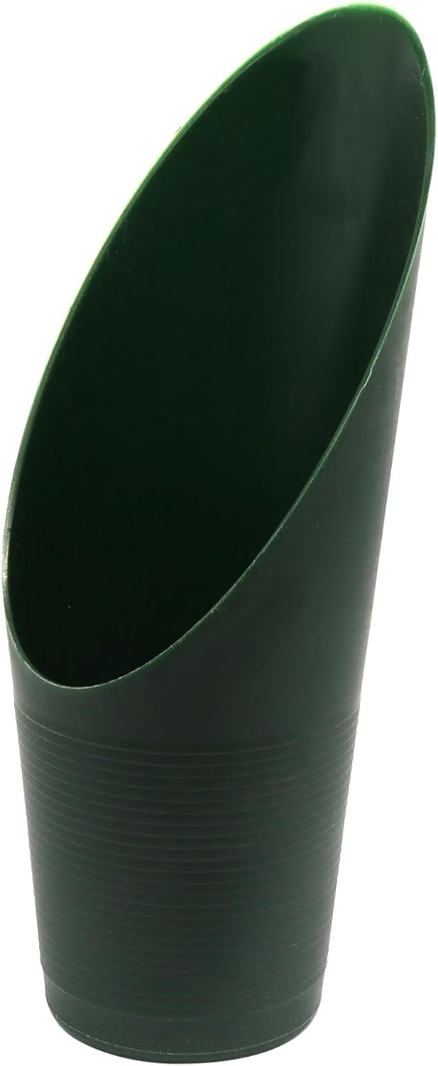 Bonsai Soil Scoops Plastic Garden Shovels, Black, 1 Pcs