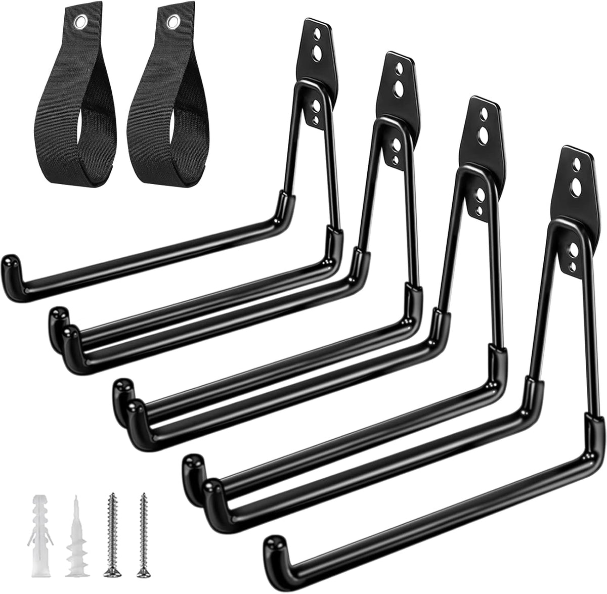 Garage Hooks Heavy Duty, Large Square Wall Hooks