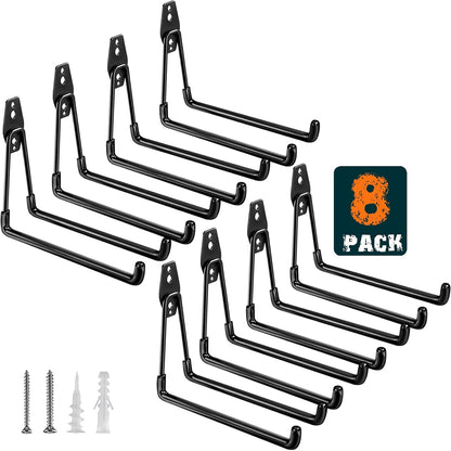 Garage Hooks Heavy Duty, Large Square Wall Hooks