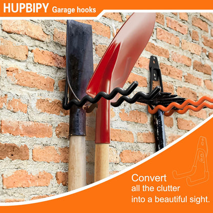 Garage Hooks Heavy Duty, Large Square Wall Hooks