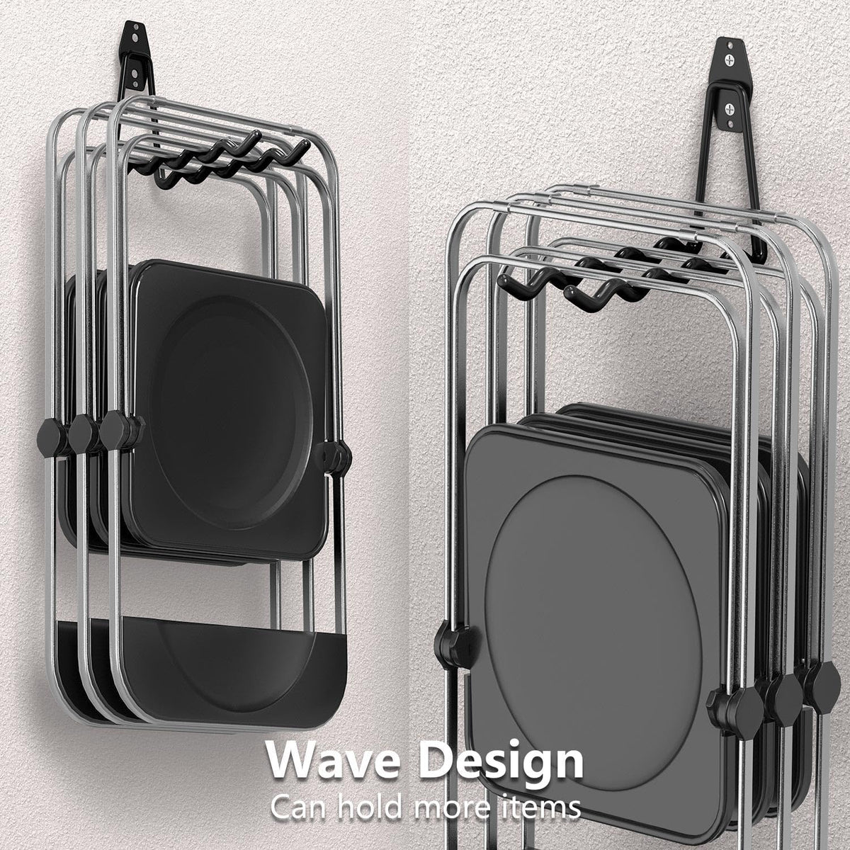 Garage Hooks Heavy Duty, Large Square Wall Hooks