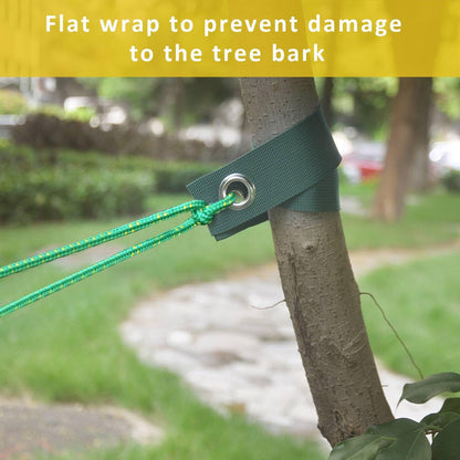 Tree Stake Kit, Heavy Duty Spiral Tree Stakes and Supports for Straightening Leaning or Young Trees, Protects from Harsh Weather
