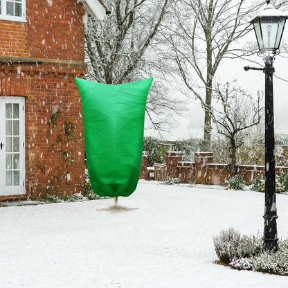 Plant Covers Freeze Protection, 78"W x 94"H Frost Cloths for Outdoor Plants & Fruit Trees with Zipper and Drawstring, Thick Winter Plant Covers - Tree Frost Blankets for Shrubs