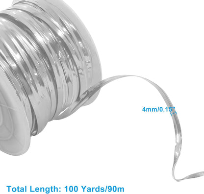100 Yards Metallic Twist Ties Roll, 4mm, Gold