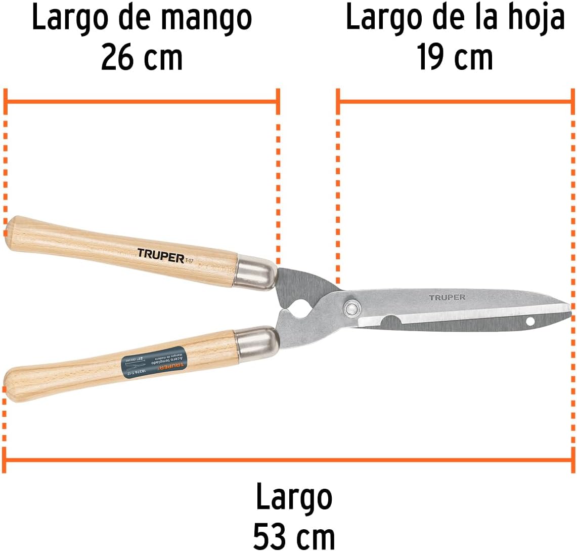 10-Inch Precision Ground Blade Hedge Shears (Model 31460 / T-17)
