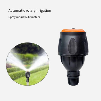 Impact Sprinklers for Yard, 360 Degree Rotating Adjustable Heavy Duty Pulsating Water Sprinkler Head with Aluminum Alloy Spike Base, for Lawn Patio Garden