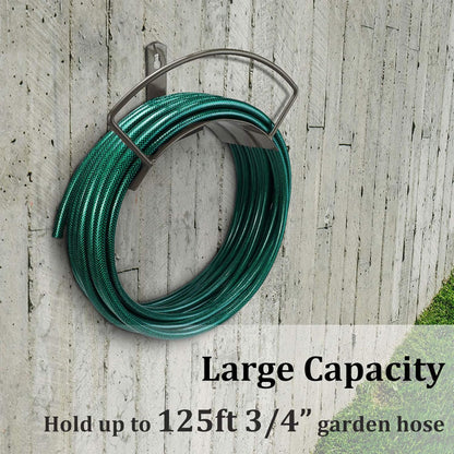 Wall Mounted Garden Hose Holder and Hose Hanger