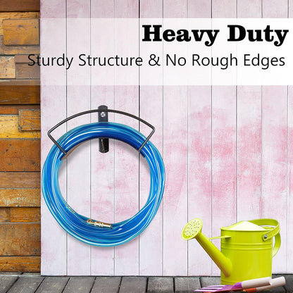 Wall Mounted Garden Hose Holder and Hose Hanger