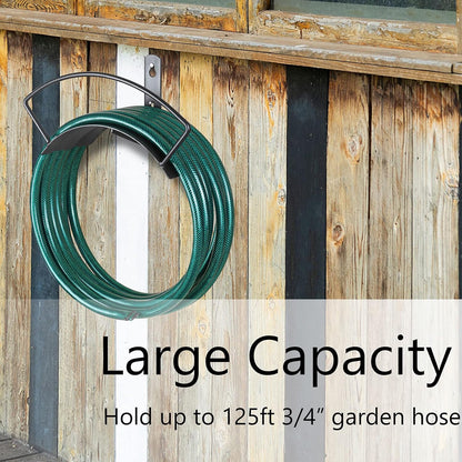 Wall Mounted Garden Hose Holder and Hose Hanger