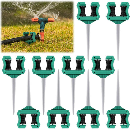 10 Pcs Hose Guides for Garden Heavy Duty Hose Stakes 10 Inch