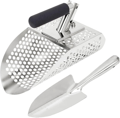 Sand Scoop for Metal Detecting, Metal Detector Accessories for the Beach