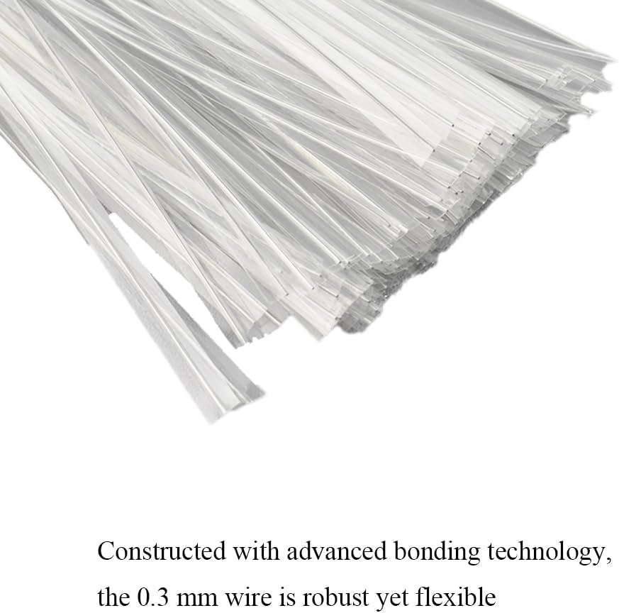 300Pcs 4inches Holographic Pink Metal Twist Ties Bread Candy Coffee Bag Ties Plant Garden Twist Ties for Cellophane Treat Bags Gift Wraping Bags Plastic Bags Party Cake Present Art Crafts