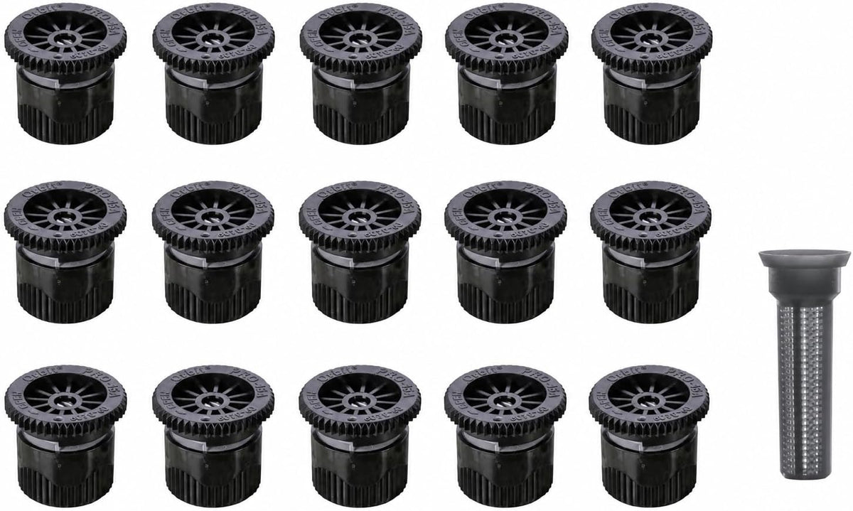 53079 15' Adjustable Pattern Spray Sprinkler Nozzle 10-Pack
