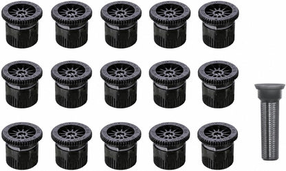 53079 15' Adjustable Pattern Spray Sprinkler Nozzle 10-Pack