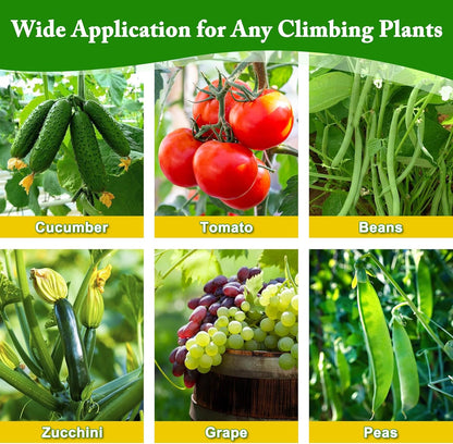 48x46 in U-Shape Cucumber Trellis for Climbing Plants Outdoors