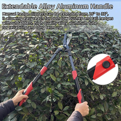 Hedge Clippers Shears Hedge Shears for Trimming Borders, Garden Tools