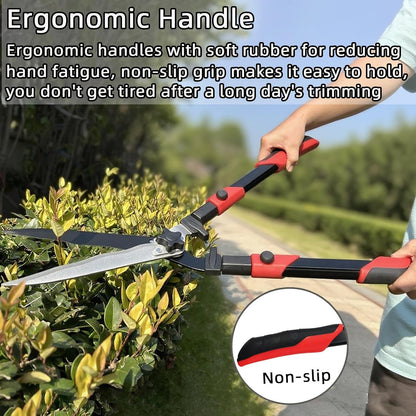Hedge Clippers Shears Hedge Shears for Trimming Borders, Garden Tools