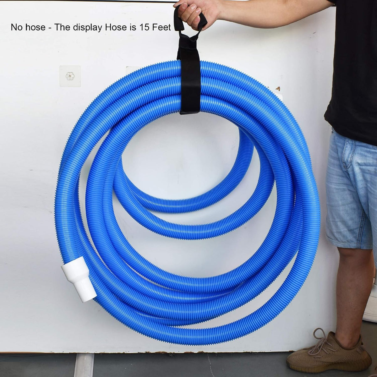 One Swimming Pool Vacuum Cleaner Hose hanger/Carrier Holder for Vacuum Electric Pools Garden - Easily Store & Carry Your Vacuum Hoses!