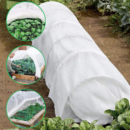 Floating Row Cover- 8.2x32.8ft Frost Blanket 0.6oz Garden Row Covers- Garden Blanket Fabric Plant Cover Protects Outdoor Plants Vegetables from Frost, Sun Insects Harsh Weather