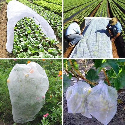 Floating Row Cover- 8.2x32.8ft Frost Blanket 0.6oz Garden Row Covers- Garden Blanket Fabric Plant Cover Protects Outdoor Plants Vegetables from Frost, Sun Insects Harsh Weather