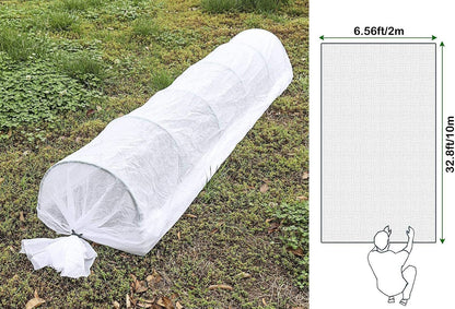 Floating Row Cover- 8.2x32.8ft Frost Blanket 0.6oz Garden Row Covers- Garden Blanket Fabric Plant Cover Protects Outdoor Plants Vegetables from Frost, Sun Insects Harsh Weather